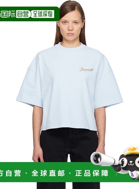 香港直邮Jacquemus 女士 蓝色 The Corto T 恤 25ETSW00216AJ0004