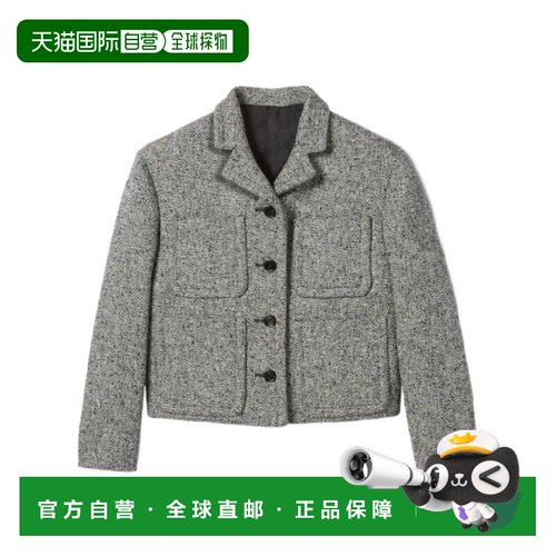 1h可退 香港直邮Gucci 双层棉羊毛混纺夹克 833602Z7AXO