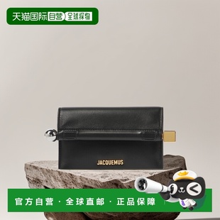 女士 Carre Rond 小型皮革手包 Pochette 香港直邮Jacquemus