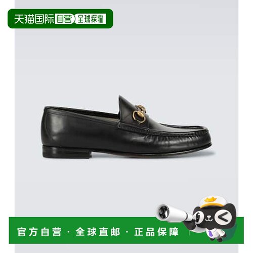 香港直邮Gucci 古驰 男士 1953 马衔扣皮质乐福鞋【付后1h可退】