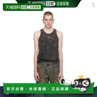 香港直邮Diesel 迪赛 男士 独家发售棕色背心 P012270LKAD
