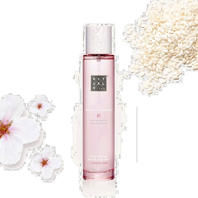 欧洲直邮RITUALS 仪式樱花香体喷雾50ml 便携留香正品
