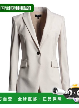 香港直邮THEORY 希尔瑞 女士 西装外套 beige米色 舒适时尚