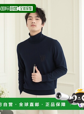 香港直邮Valentino 长袖针织衫 男装华伦天奴高领毛衣VKC34RB0U