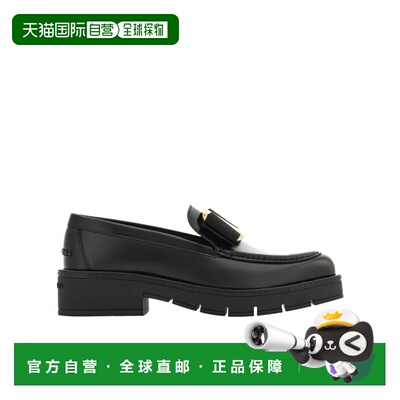 1h可退 Salvatore Ferragamo菲拉格慕 Bara蝴蝶结乐福鞋01J060