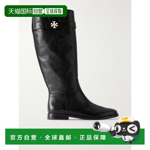 1h可退 香港直邮Tory Burch 托里 伯奇 女士 T 扣式骑士靴 158799