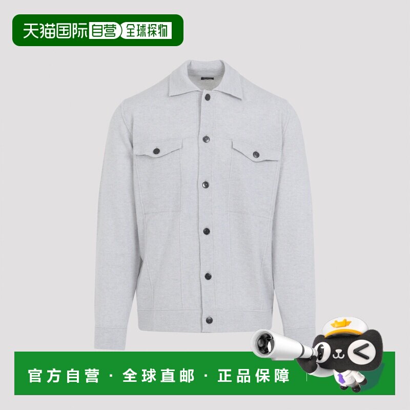 1h可退 香港直邮KITON 男士夹克 UMK077903000GREY AW2025 灰色 J
