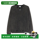 香港直邮off white 女士 1h可退 標誌刺繡圓領衛衣 OWBA055F25FLE