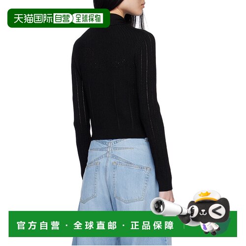 香港直邮Balmain 翻领长袖针织衫 EF1KL150KI10 【付后1h可退】