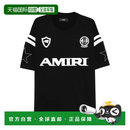 欧洲直邮amiri 男士 上装T恤短袖