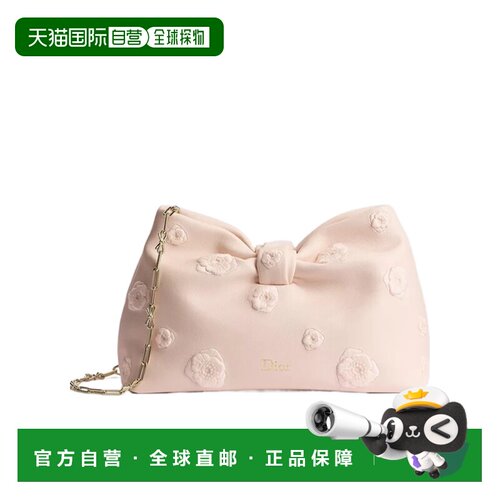 Dior 蝴蝶结单肩包 M0715OIXI斜挎包手提包 【付后1h可退】迪奥
