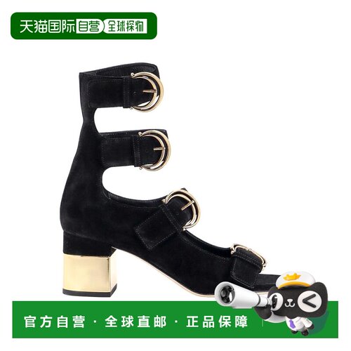 1h可退 香港直邮CHLOÉ 女士凉鞋 C24A03FLZ001 SS2025 黑色 ALIZÈ