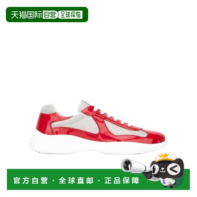 香港直邮Prada 对比色休闲运动鞋 4E3400ASZ