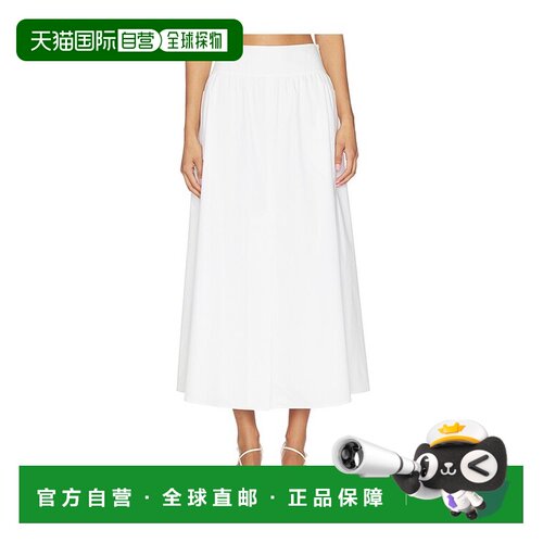 香港直邮THEORY 希尔瑞 女士 Front Volume 开叉半身裙 Q0204305
