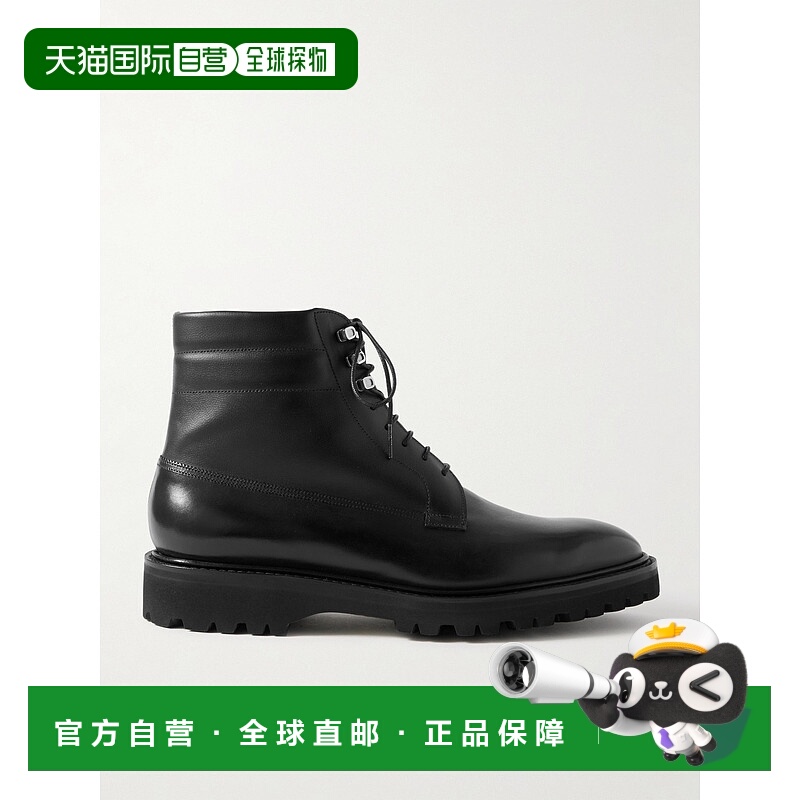 1h可退 香港直邮John Lobb 男士 Alder 皮质靴子 4A9X9OL1R