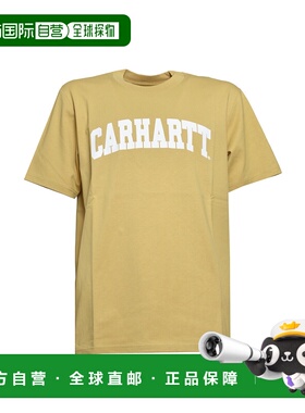 1h可退 香港直邮CARHARTT WIP 男士 and Polos T恤深色黄色T恤 I0