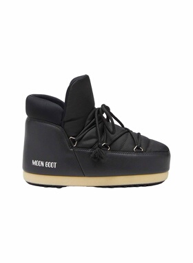 自营欧洲直邮Moon Boot Evx Pumps Nylon 男女同款黑色尼龙滑雪靴