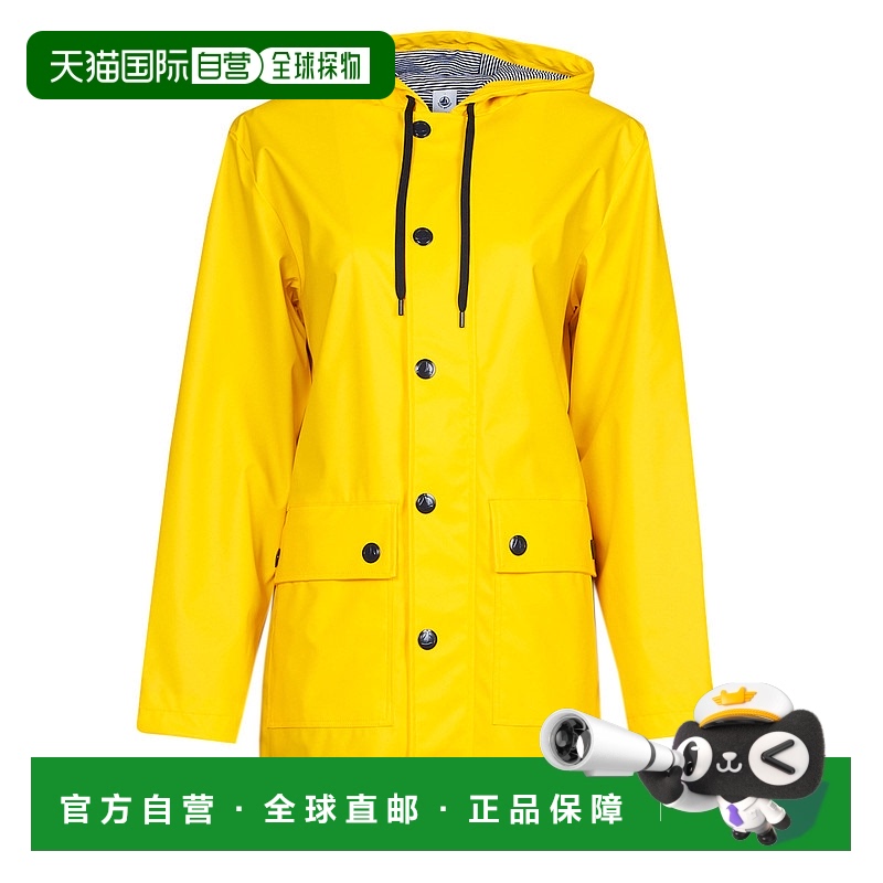 欧洲直邮Petit Bateau 小帆船 BAIGA 女士服装派克大衣 A089L-01=