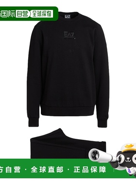 1h可退 香港直邮Ea7 男士 Outfit 运动运动装 black黑色 舒适时尚