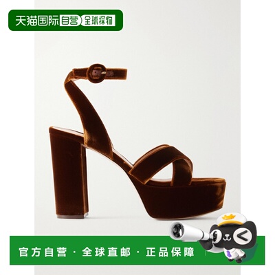 1h可退 GianvitoRossi吉安维托 罗西Sabrina 70女士凉鞋