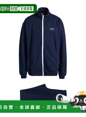 香港直邮Ea7 男士 Outfit 运动运动装 blue 蓝色时尚舒适卫衣