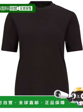 1h可退 香港直邮Moncler 盟可睐 女士 压纹标识T恤 J10938C000028