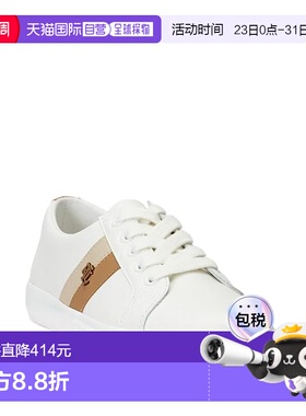 1h可退 香港直邮Lauren Ralph Lauren 女士 Janson II 皮质运动鞋