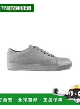 1h可退 香港直邮Lanvin 朗雯 男士 圆头低帮板鞋 FMSKDBB1ANAPP15