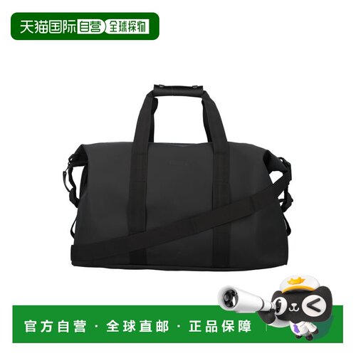 欧洲直邮RAINS 男士旅行包 1420001 CO 黑色 Bors【付后1h可退】
