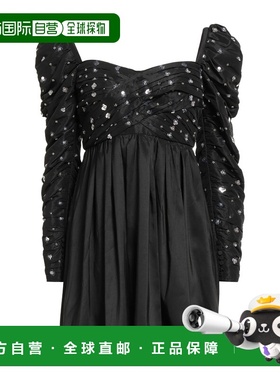 香港直邮Self-Portrait 女士 短款连衣裙 black黑色 舒适时尚