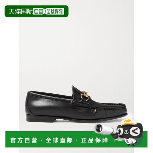 1h可退 Gucci 古驰 男士 Horsebit 1953乐福鞋 307929BLM00一脚蹬