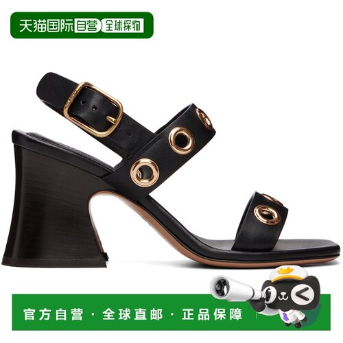1h可退 香港直邮Chloe 蔻依 女士 黑色 Janis 凉鞋 CH26A20VYR001