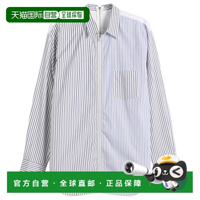 香港直邮comme des garcons 川久保玲 男士 棉府绸衬衫 FQB03305