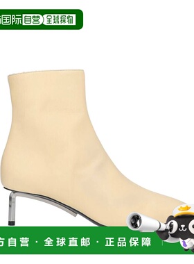 香港直邮off-white 女士 脚踝靴 yellow黄色 舒适时尚