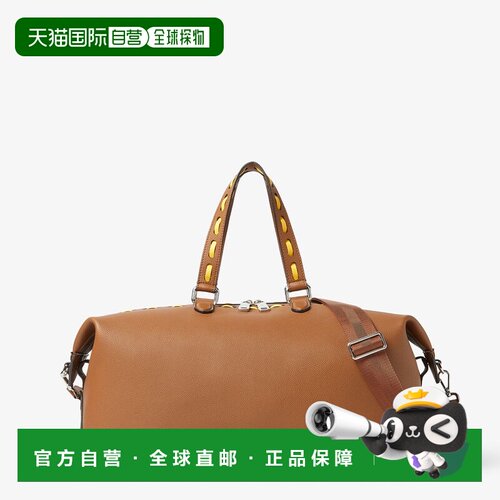欧洲直邮Fendi Lui 45号大包-天然皮革大包，手工缝制Selleria粗