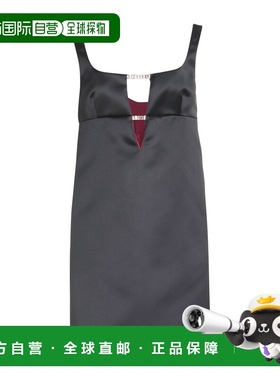 1h可退 香港直邮Nina Ricci 莲娜丽姿 女士 短款连衣裙 black黑色