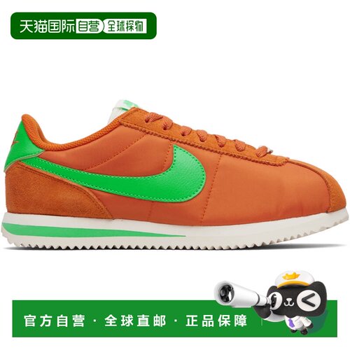 1h可退 香港直邮Nike 耐克 男士 橙色 Cortez Textile 运动鞋 HF0