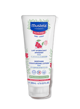 欧洲直邮Mustela/妙思乐敏感皮肤舒缓温和止痒保湿乳200ml/支正品