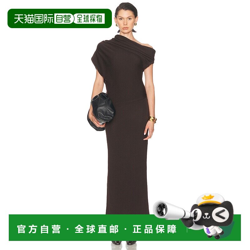 1h可退 香港直邮Staud 女士 Mabel 连衣裙 R25F2165MW brown棕色