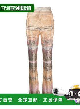 香港直邮Missoni 条纹喇叭裤 DS23WI0CBK026X