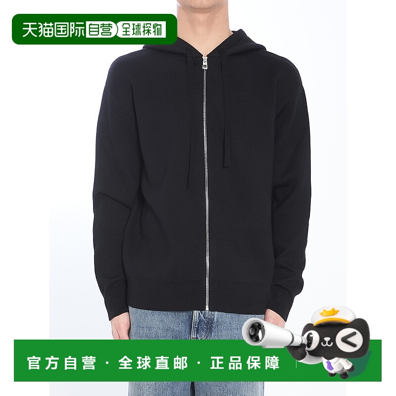 香港直邮LOEWE 罗意威 男士 羊毛连帽针织衫 H526Y16K84拉链