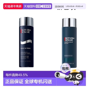 欧洲直邮Biotherm碧欧泉男士 蓝钻紧肤露淡纹弹嫩紧致200ml正品