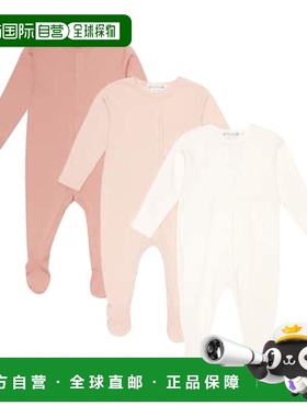 1h可退 香港直邮Bonpoint 婴儿 Cosima onesies 棉质毛线衫(3件套
