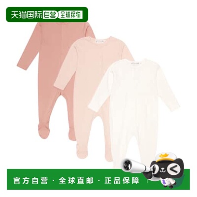 1h可退 香港直邮Bonpoint 婴儿 Cosima onesies 棉质毛线衫(3件套