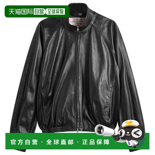 1h可退 香港直邮Acne Studios 艾克妮 男士 皮革夹克 B70168