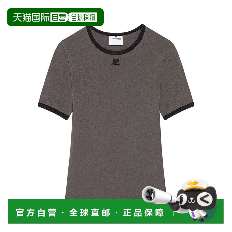 香港直邮Courreges 短袖T恤 125JTS017JS0203-