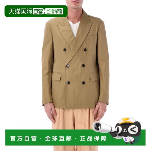 香港直邮Dries Van Noten 德赖斯 范诺顿 男士 Balto 双排扣夹克