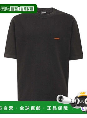 香港直邮Zegna 短袖T恤 RUDC9XA7C10K09杰尼亚