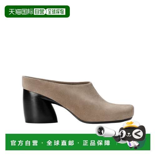 香港直邮LOEWE 女士凉鞋 L814379X743330 AW2026 棕色 露跟高跟凉