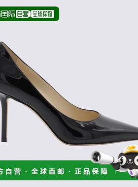 香港直邮Jimmy Choo 周仰杰 女士 鞋跟黑色高跟鞋 LOVE85PWJ01000